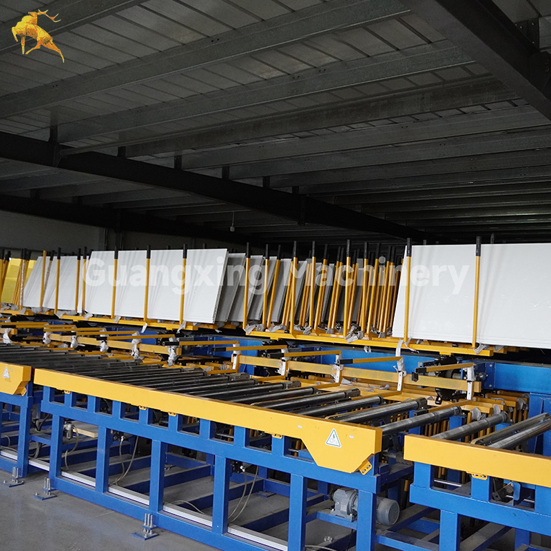 Cooling System for Sandwich Panel Production Line