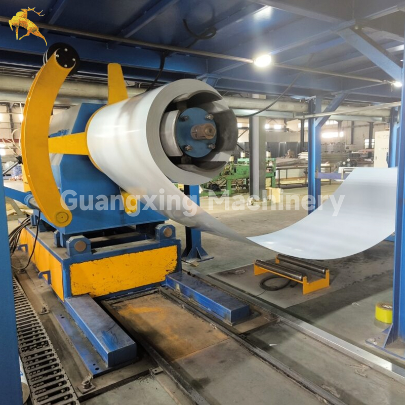 Uncoiler Machine for Sandwich Panel Line