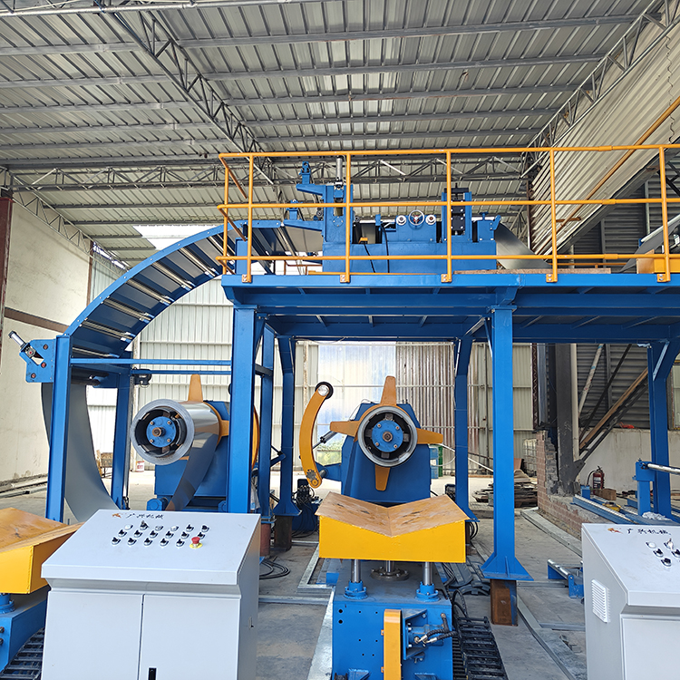 Uncoiler Machine for Sandwich Panel Line